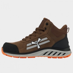 Работни обувки PAYPER X-MOON MID S3S FO SR ESD CHOCO SPRITZ