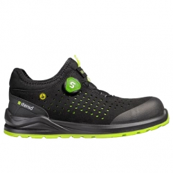 Работни обувки JETT S1PS ESD BLACK/GREEN