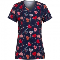 Медицинска туника MELINA принт Lollipops