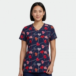 Медицинска туника MELINA принт Lollipops