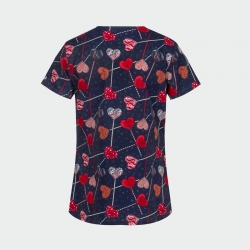 Медицинска туника MELINA принт Lollipops