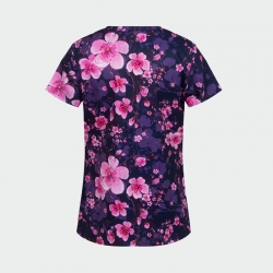 Медицинска туника MELINA принт Cherry Blossoms