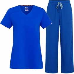 Медицински комплект Aurelia Straight кралско син