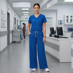 Медицински комплект Aurelia Straight кралско син