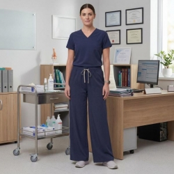 Медицински комплект Aurelia Straight тъмно син