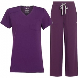 Медицински комплект Aurelia Straight лилав