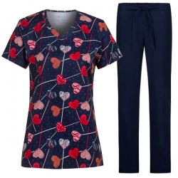 Медицински комплект Melina Lollipops и панталон Alessi тъмносин