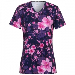 Медицински комплект Melina Cherry Blossoms и панталон Alessi боровинка