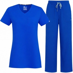 Медицински комплект Aurelia Straight кралско син