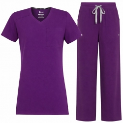 Медицински комплект Aurelia Straight лилав