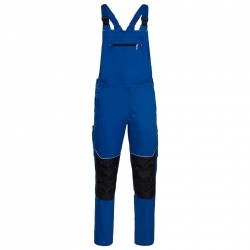 Работен полугащеризон MELBOURNE STRETCH кралско син/черен