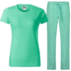 Комплект тениска Basic134 и панталон Alessi резеда