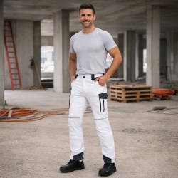 Летен работен панталон BWOLF DAYTONA Trousers Бял