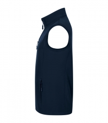 Работен мъжки софтшелен елек Trail568 тъмно син цвят