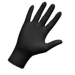 Еднократни нитрилни ръкавици GOGRIP Черен 4бр.