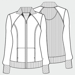 Медицински суитшърт CHEROKEE INFINITY 2391A Тъмносин цвят