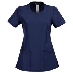 Медицински комплект от 3 части INFINITY суитшърт 2391A, туника CKE2624A и панталон CKE1124A цвят тъмно син