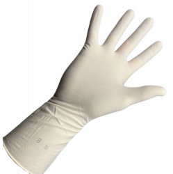 Хирургически стерилни латексови ръкавици с пудра Aldena - 50 бр.