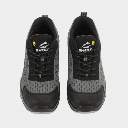 Ниски работни обувки без бомбе SHOW PRO O1 Сив цвят