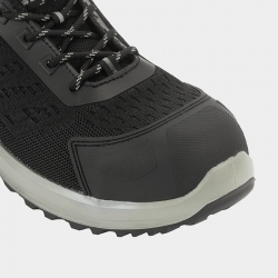 Ниски работни обувки с бомбе SHOW PRO S1PL Черен цвят