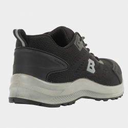 Ниски работни обувки с бомбе SHOW PRO S1PL Черен цвят