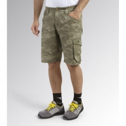 Къс мъжки работен панталон DIADORA BERMUDA POLY CAMO
