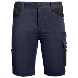 Работен къс панталон Kastor Stretch тъмно син/черен