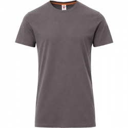 Работен комплект къс панталон Kastor Stretch сив и тениска Sunset тъмно сива