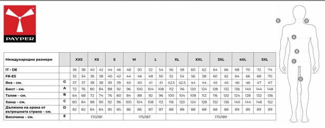 Работен комплект къс панталон Kastor Stretch сив и тениска Sunset тъмно сива