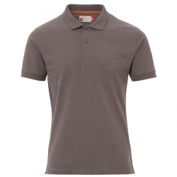 Работен комплект къс панталон Kastor Stretch сив и тениска Venicе тъмно сива