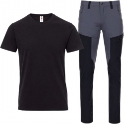 Работен комплект панталон Nox и тениска SUNSET черна