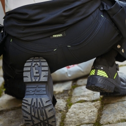 Работни обувки FRISTADS ComfortStep S3S ESD GREY/YELLOW