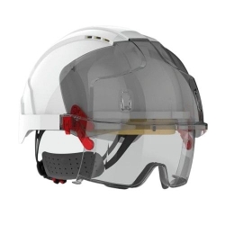 Защитна каска JSP EVO® VISTAlens® Бял цвят