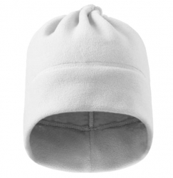 Поларена унисекс шапка Practic519 бяла