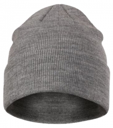 Работна зимна шапка Beanie315 тъмно сив меланж