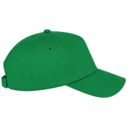 Работна шапка с козирка LEO LIGHT GREEN