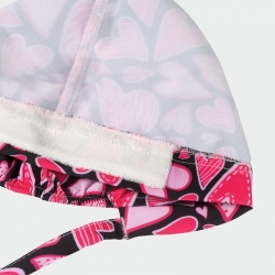 Медицинска шапка MODENA принт Pink Hearts