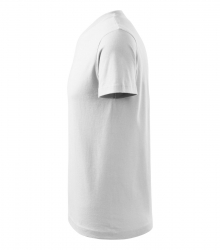 Работна унисекс тениска V-neck102 бяла