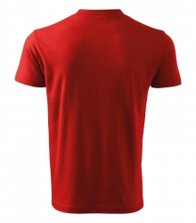 Работна унисекс тениска V-neck102 червена
