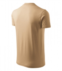 Работна унисекс тениска V-neck102 бежова