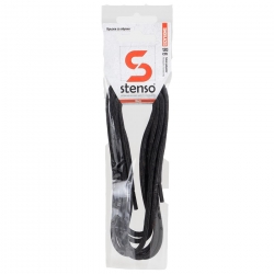 Връзки за обувки STENSO BLACK 120см