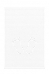 BU WHITE Хавлиена кърпа 550 г/м², 50x70 см