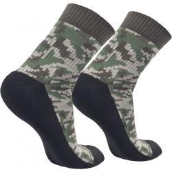 Чорапи NEURUM CAMOU DARK GREEN
