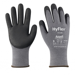 Нитрилни ръкавици Ansell HyFlex 11-840 Тъмносив цвят