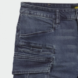 Работни дънки STONE CARGO LIGHT Denim цвят