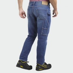Работни дънки STONE STRETCH Denim цвят