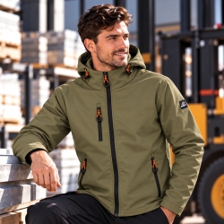 Зимно софтшел яке GRIN ICE Military Green