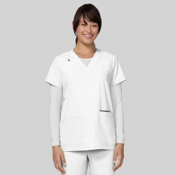 Медицински комплект HUSTLE AND HEART 1019 туника и панталон EVERYDAY HERO 739 Бял